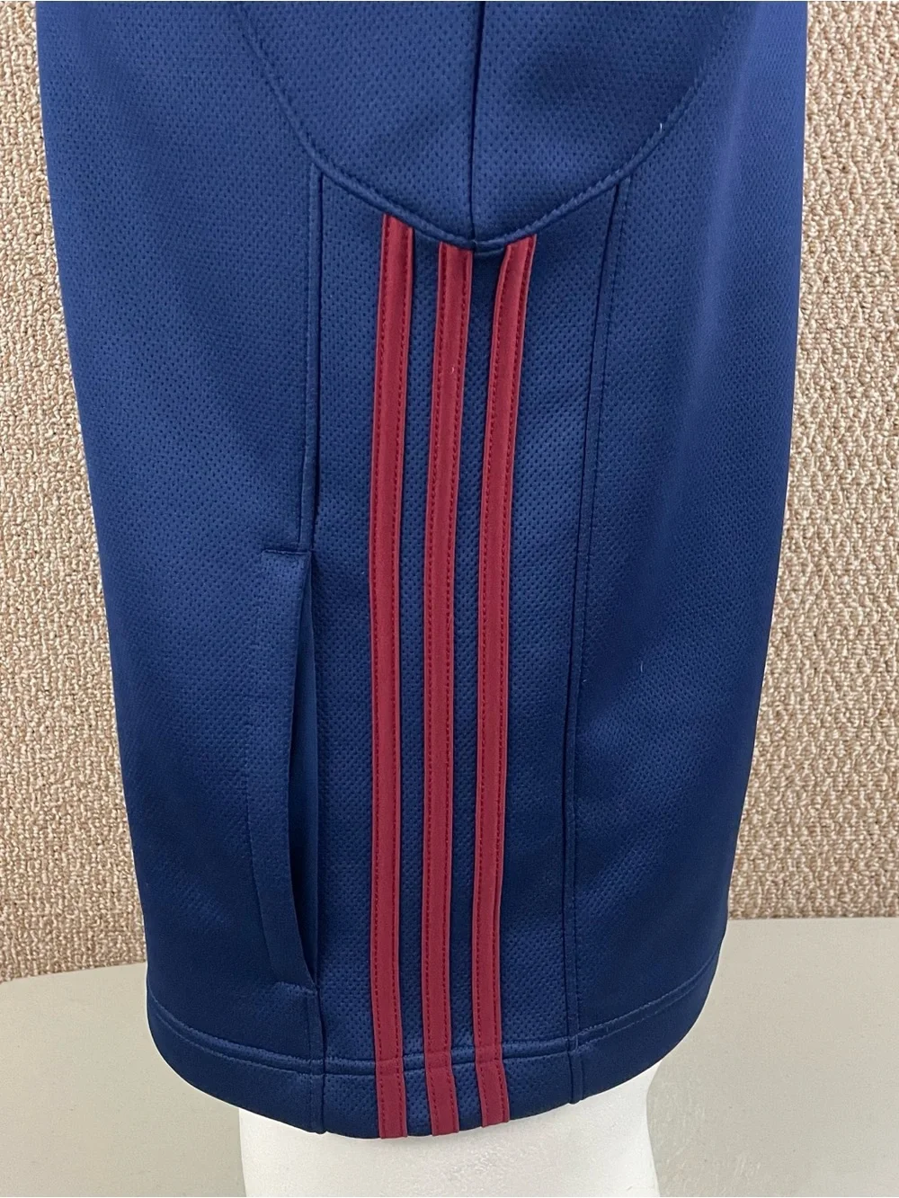 Colorado Avalanche Adidas Hoodie Men M Blue NHL Hockey Team Issued Pockets R1
